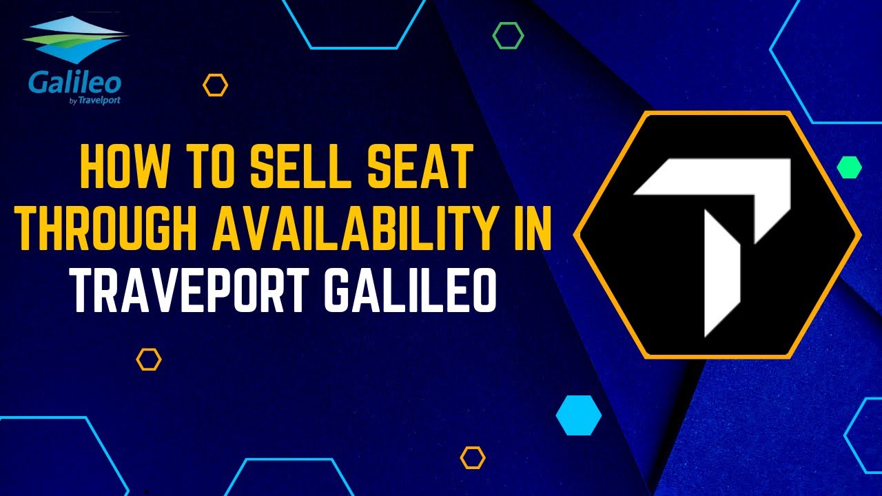 How to Sell Seat in Travel Port Galileo ! Hold Seat Through Availability Command ! Aviation GDS
