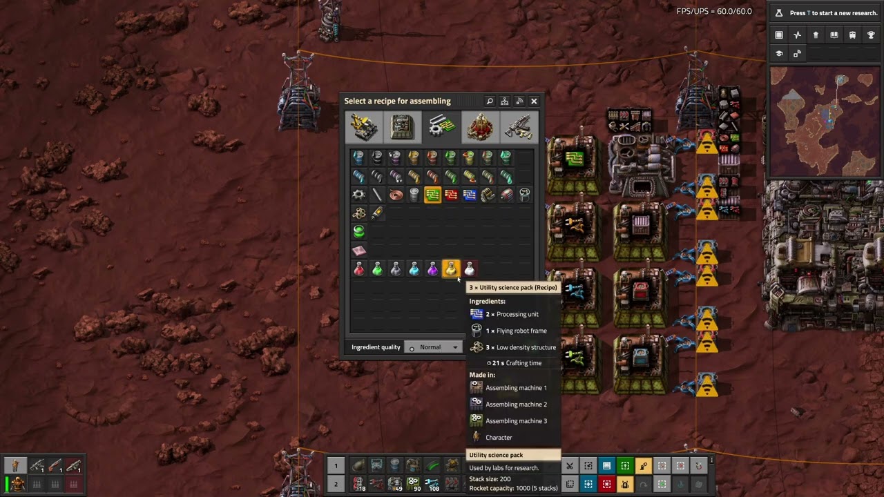 Factorio Space Age: EP31 Basic products on Fulgora with bots
