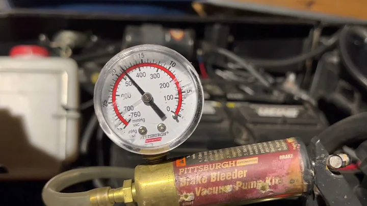 vacuum reading at FJ40 carburator on IDLE and throttle