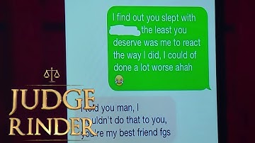 Judge Rinder Reads Threatening Texts | Judge Rinder