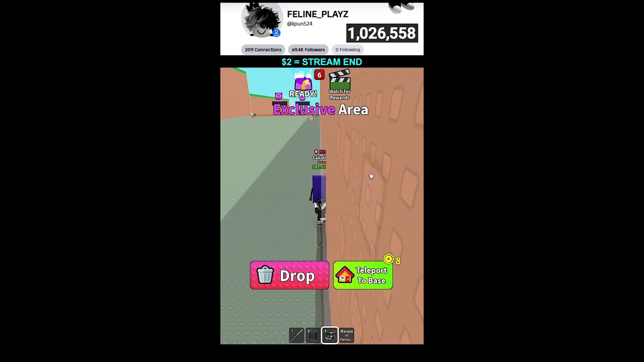 Playing A Brand New Brainrots! Every Viewers Can Join!
