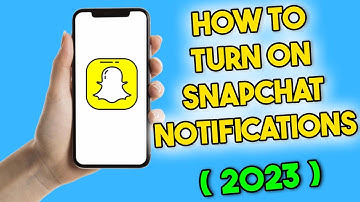 How to Turn on Snapchat Notifications (2023)
