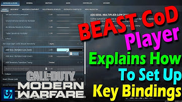 Beast Call Of Duty Player Explains How To Properly Setup Key Bindings