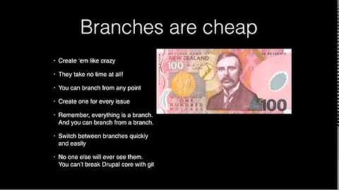 A git workflow for Drupal core development - Cameron Tod