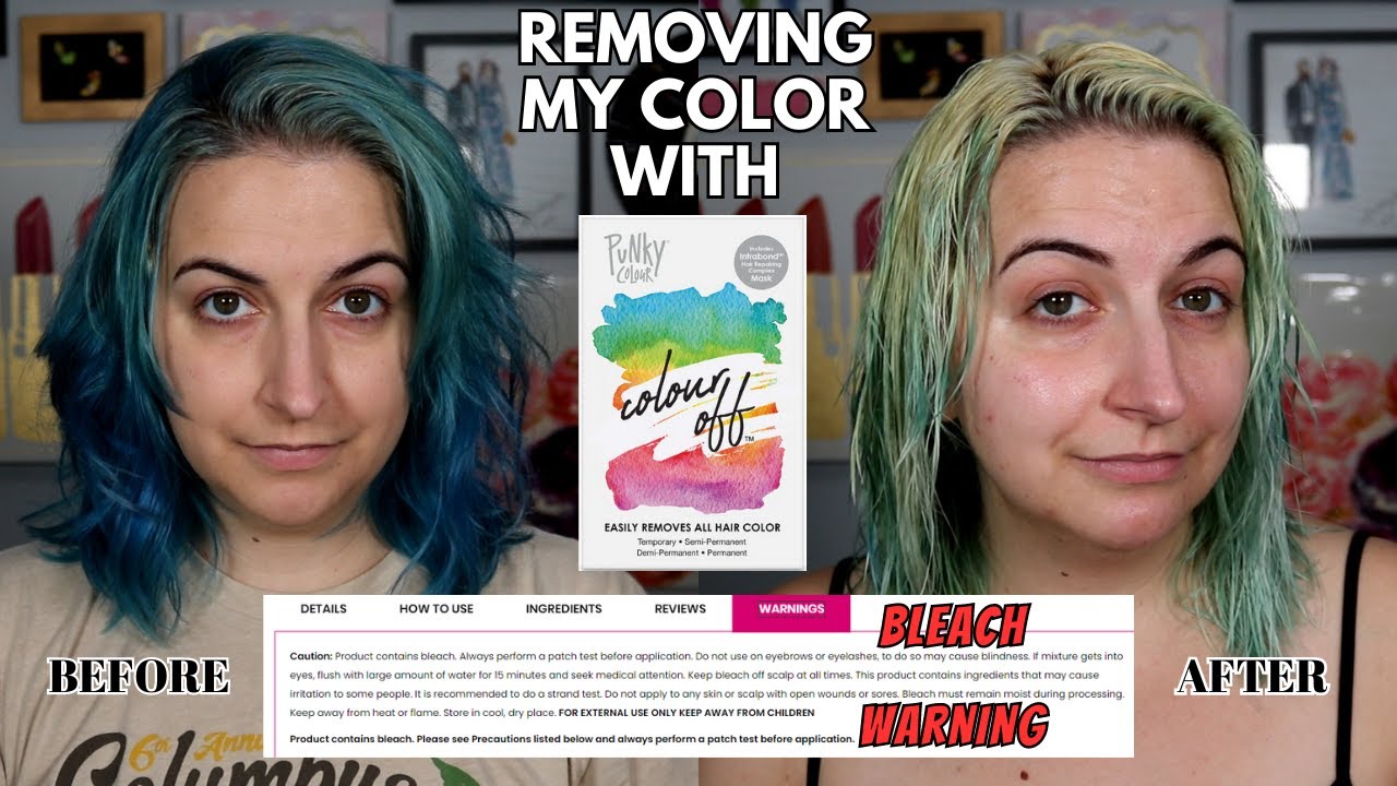 Punky Colour 'COLOUR OFF' kit REVIEW | Kirby Rose