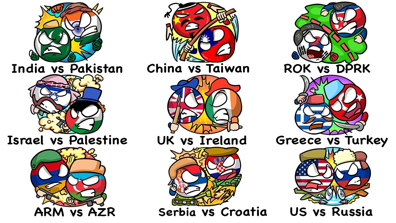 Every Country Rivalries Explained in 19 Minutes
