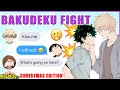 Bakugo and Deku FIGHT OVER A KISS! 😧 BNHA Texts - MHA Chat - BakuDeku