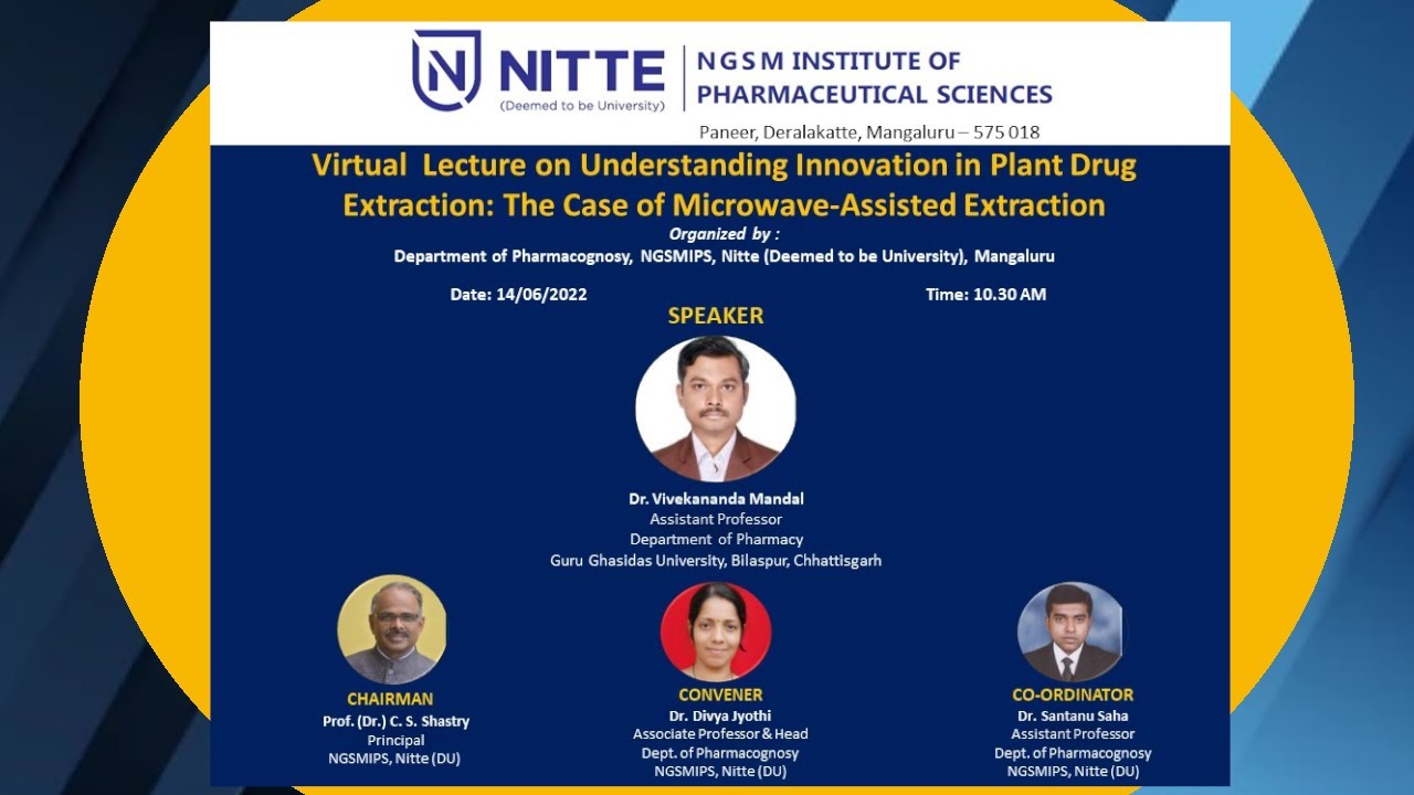 Understanding Innovation in plant drug extraction: the case of microwave assisted extraction