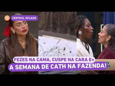 Cath throws feces on Darlin and Ana's bed; spits in Tina's face and more: her week on A Fazenda