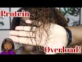 PROTEIN OVERLOAD ON NATURAL HAIR // Signs of Protein Overload + How to Fix it