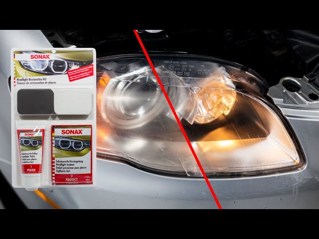 SONAX Headlight Restoration Kit