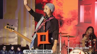 hacker by band kotak live perform in konsel @polreskonselkreatif@bandkotak
