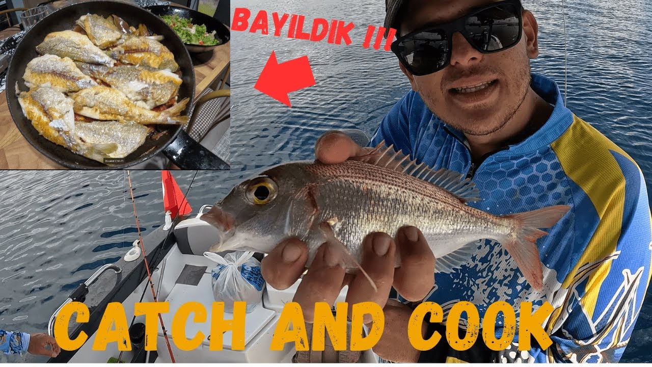 EN TEMEL BALIKÇILIK TEKNİKLERİ İLE AKŞAM YEMEGİNİ ÇIKARDIK HARİKA OLDU!!!(CATCH&CLEAN&COOK)