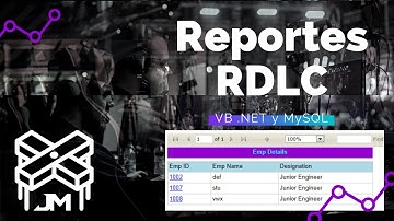 Reportes RDLC con VB y MySQL Parte 1