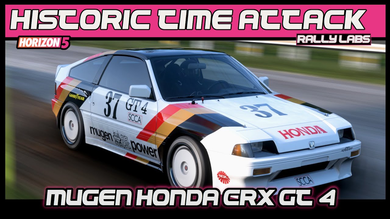 Historic Time Attack #16 - MUGEN CRX GT-4  - Forza Horizon 5