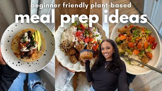 meal prep with me episode 3 | plantbased meal prep ideas | beginnerfriendly and delicious!