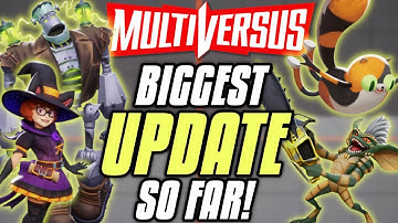 *New* Multiversus Update! | Stripe Gameplay Trailer | Monster Mash Halloween Event!