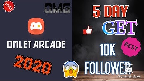 OMLET ARCADE - (2020) HOW TO INCREASE FOLLOWER USING PHONE VERSION || THE BEST WAY || TRY IT AND DO