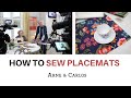 How to Sew Place Mats by ARNE & CARLOS