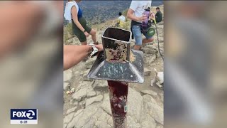 Iconic Mission Peak Pole Cut Down By Vandals In Fremont