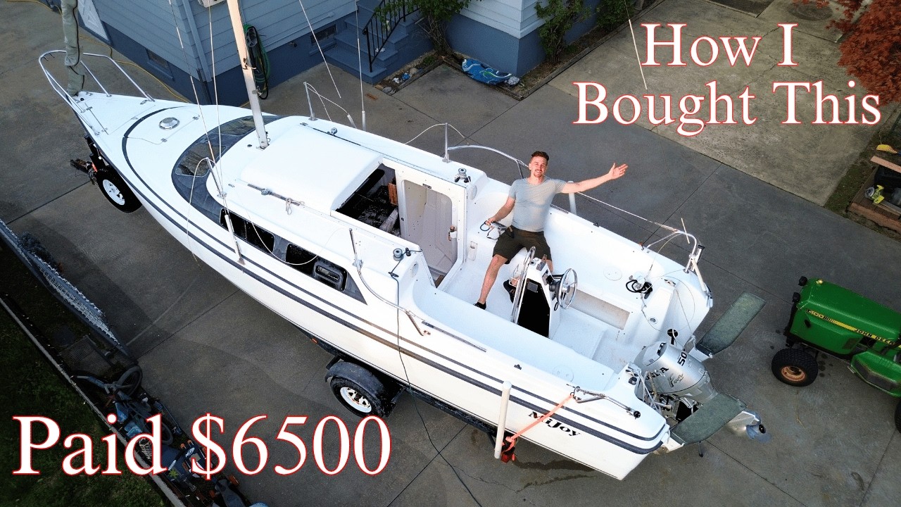 ⁣How I Bought My Dream Boat (For 50% Off!) 2001 MacGregor 26X