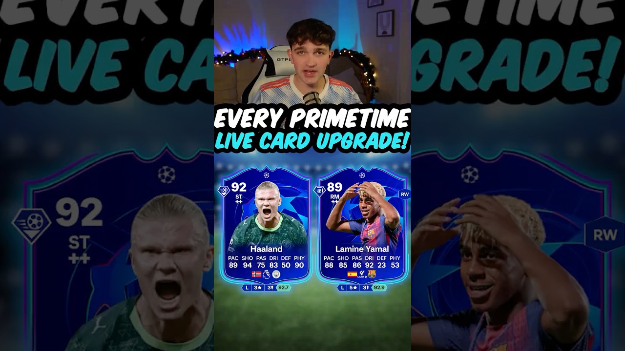 EVERY UCL PRIMETIME CARD LIVE UPGRADE🥶 Do you have any of these cards? 👀
