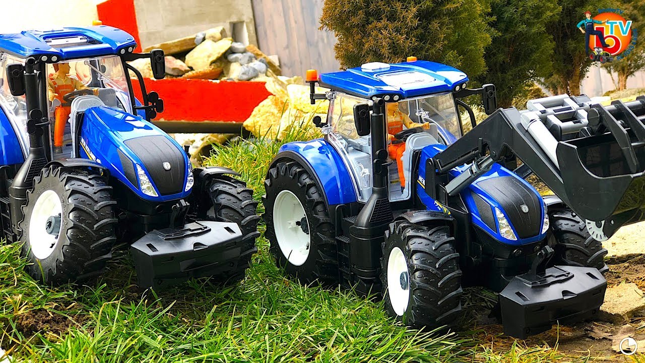 rc tractor bruder