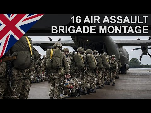 BRITISH AIRBORNE FORCES 16 Air Assault Brigade Montage 2013