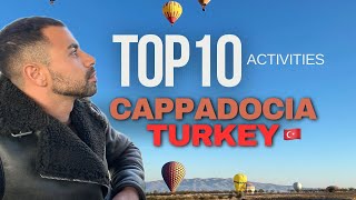 Top 10 atividades em Capadócia - Turquia 🇹🇷 (10 best activities in Cappadocia - Turkey)