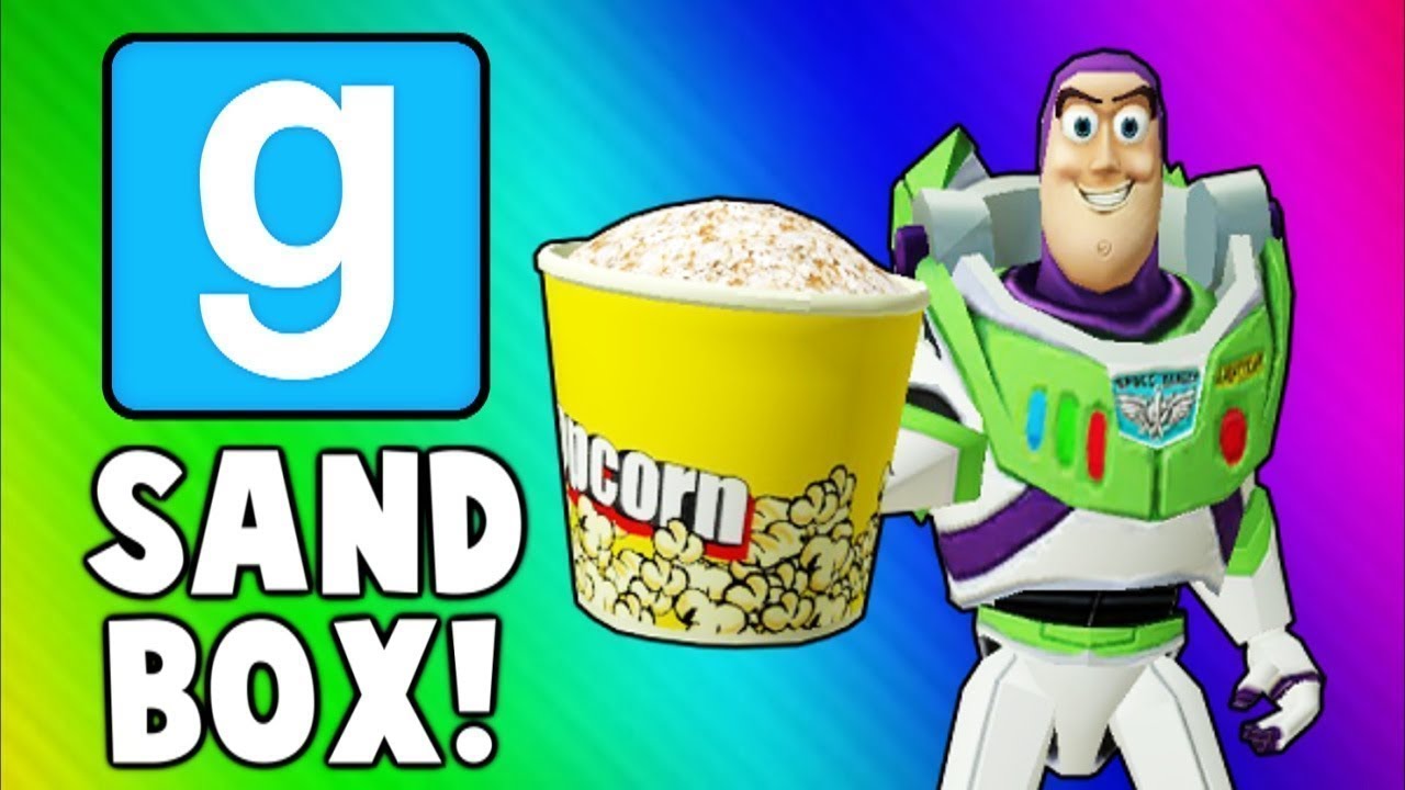 Gmod Shopping Mall - Movie Theater, Apple Store, The Gun Store (Garry's Mod Funny Moments)