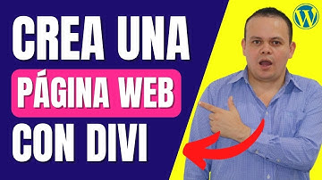 🥇 Crear una Página Web con DIVI desde cero ✅ (REGALO DIVI GRATIS)