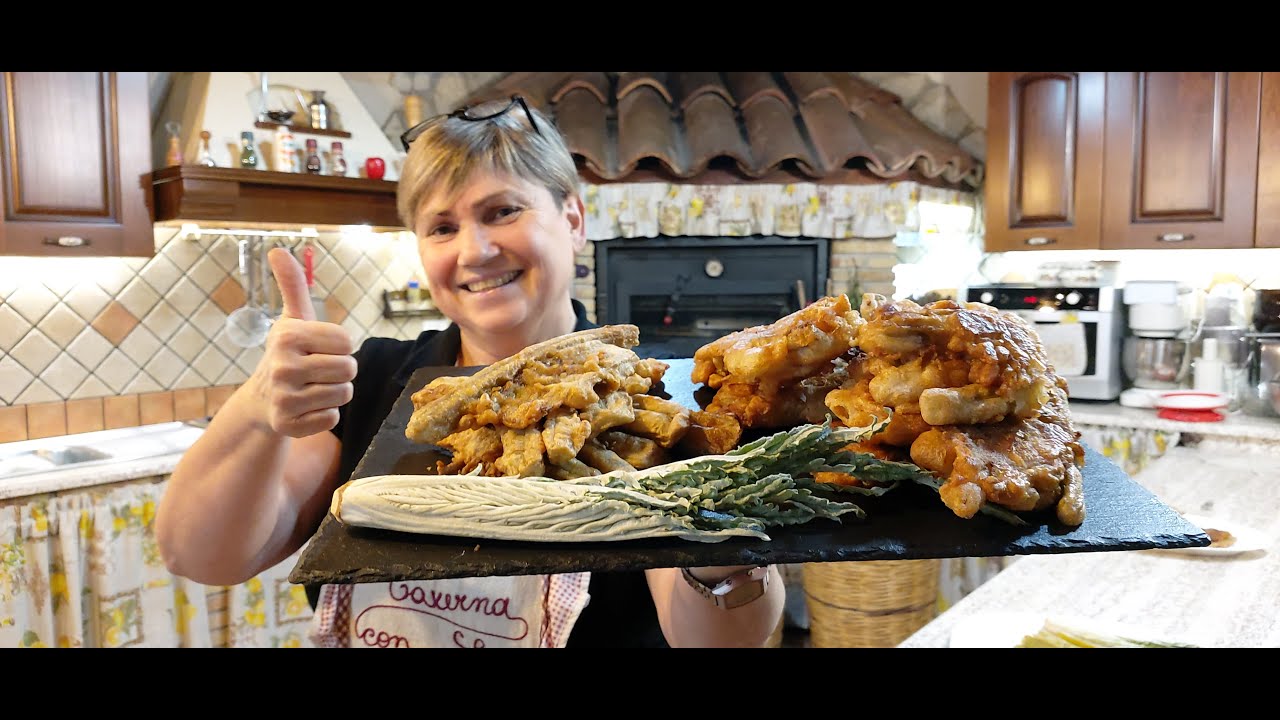 Cardi fritti  in pastella con e senza lievito di birra o condite con limone. @intavernaconlucia❤️❤️