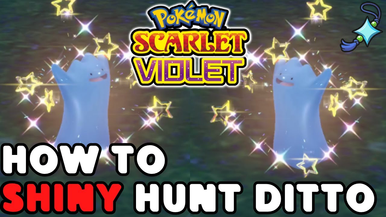 Austin John Plays on X: What Does Wild Shiny Ditto Look Like in Pokemon  scarlet and Violet?   / X