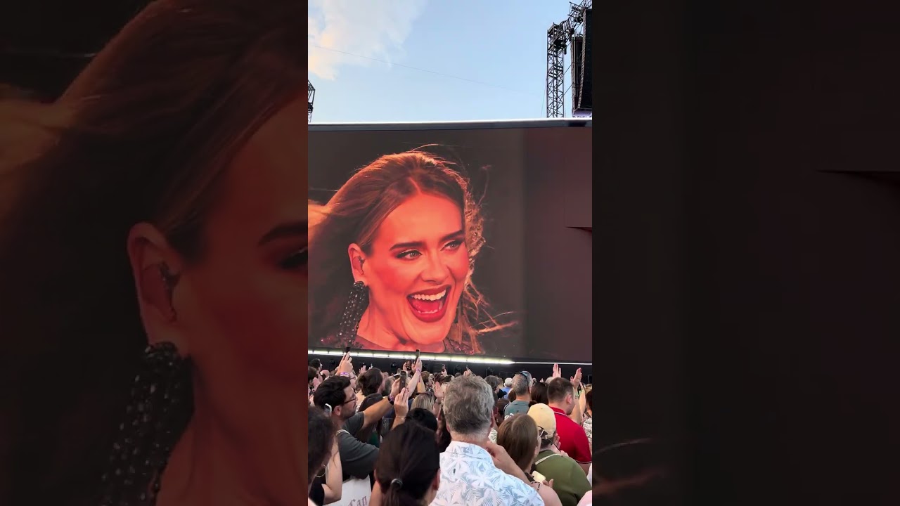 концерт Адель в Мюнхене. август 2024 год