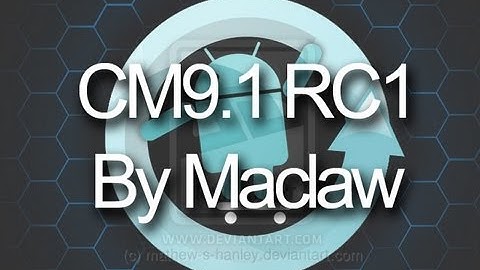 CyanogenMod 9 RC1 on Samsung Galaxy Ace