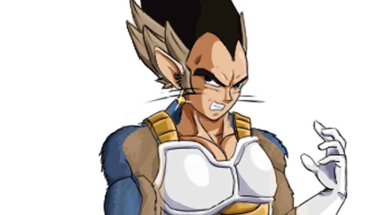 Vegeta & Puar Fusão (Dragon Ball Z) - Speed Art