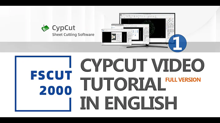 CypCut Software Tutorial English | Cypcut Laser Cutting | Complete 1