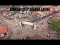 Makeni city Sierra Leone. Driving around this beautiful town.