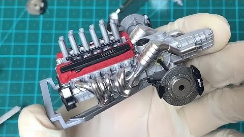 BUILD 1/24 Enzo Ferrari by Tamiya - part1