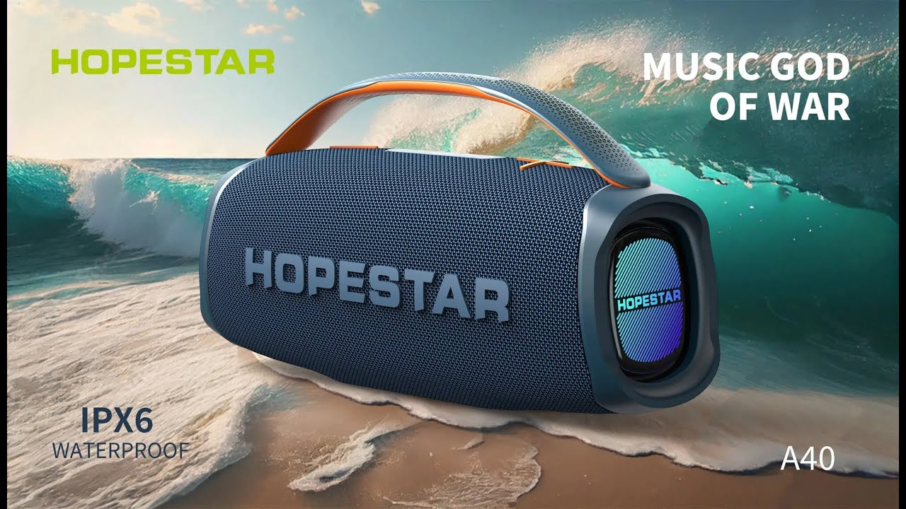 Hopestar A40 Portable Wireless Bluetooth Speaker.