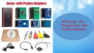 V84 Iprog+ Pro Programmer with Probes Adapters
