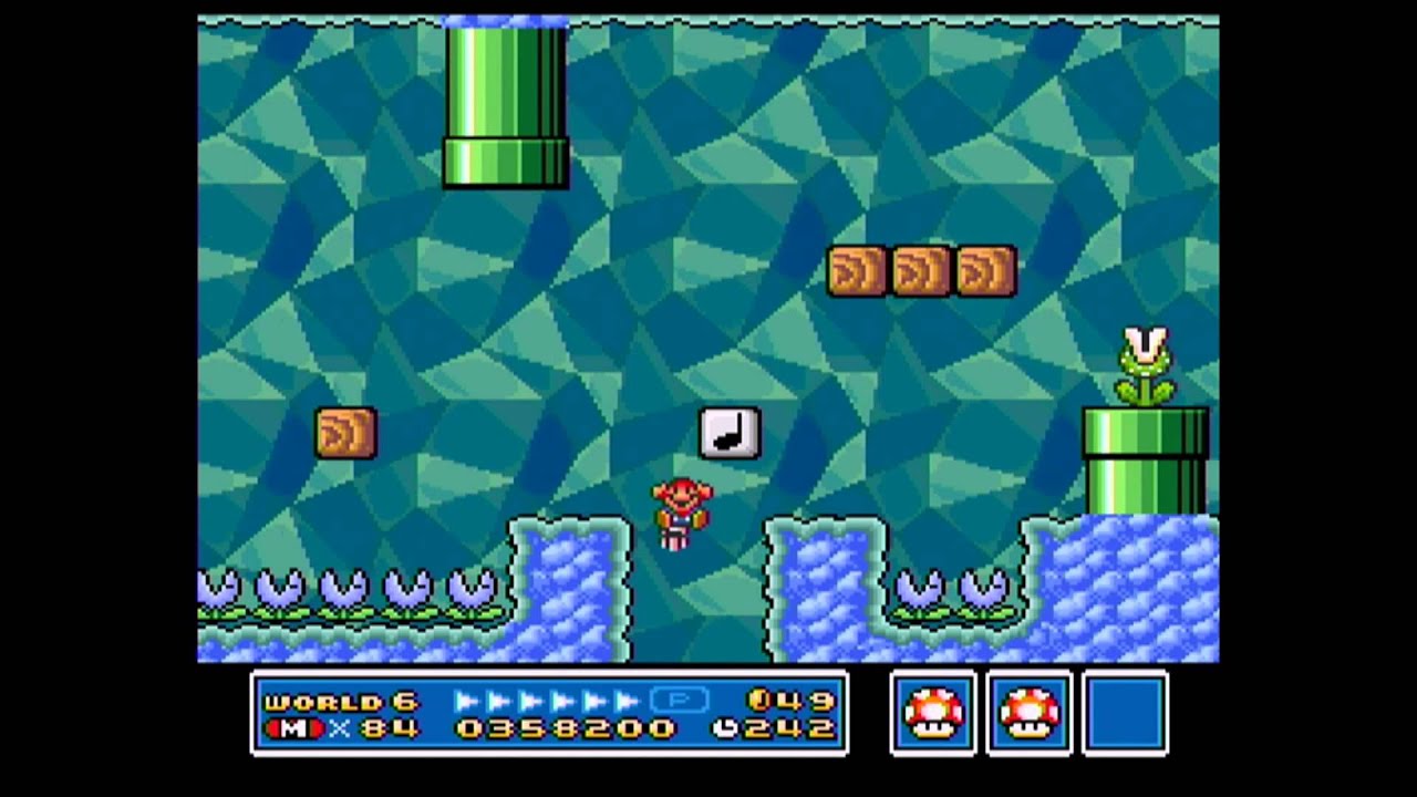 スーパーマリオブラザーズ3 6-9【プレイ動画】 - YouTube