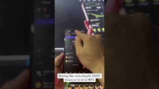 Hướng Dẫn cách chuyển USDT từ sàn or ví về ví WFI #wefi #ito #crypto #coin #xuhuong #viral