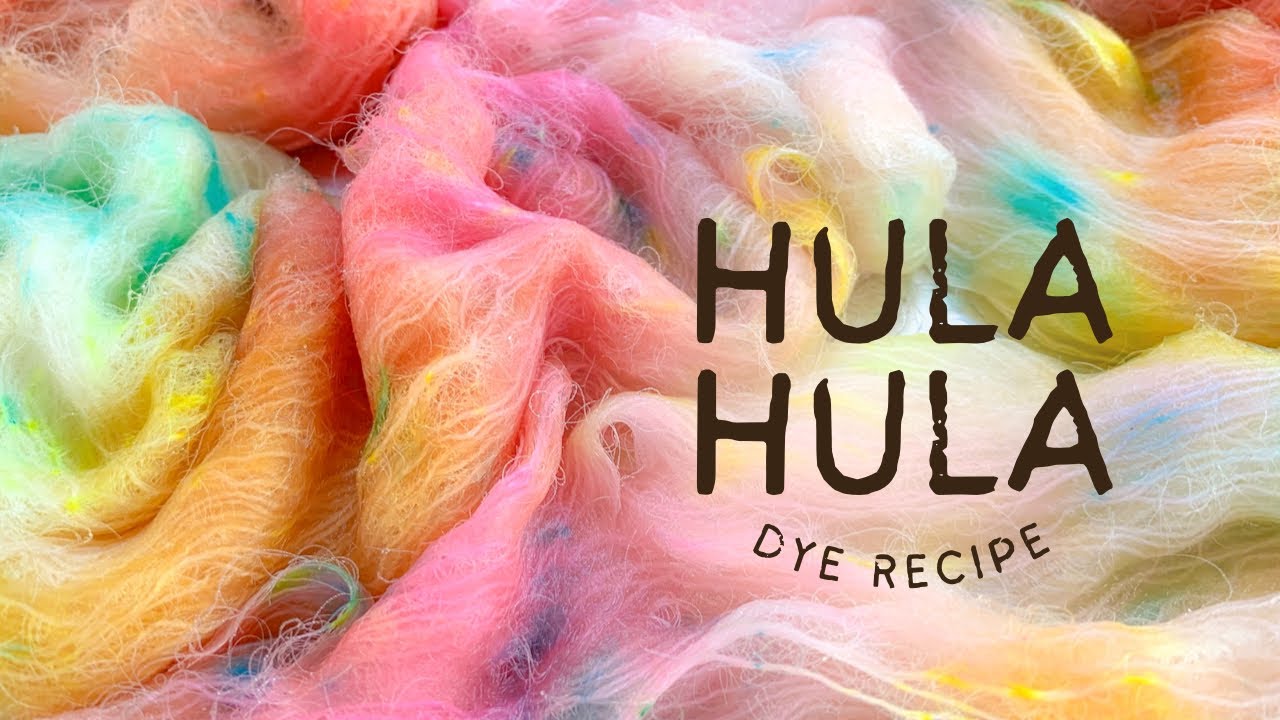 How to Dye a Yarn Colourway at Home - The Basics of Hand Dyeing Yarn |- Hula Hula Dye Recipe