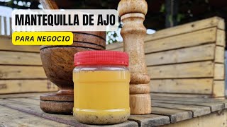 MANTEQUILLA DE AJO - RECETA DE MANTEQUILLA DE AJO . COMO HACER MANTEQUILLA DE AJO