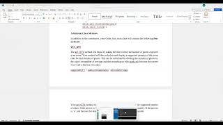 vid2 order line item class