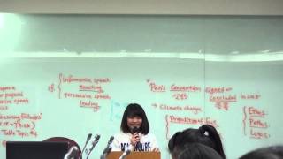 20151229 Table Topic Speech (4) - 盧映勻