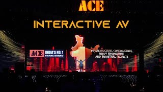 Journey of ACE Crane,India | Interactive AV | Live Performed by Zenith Dance Troupe