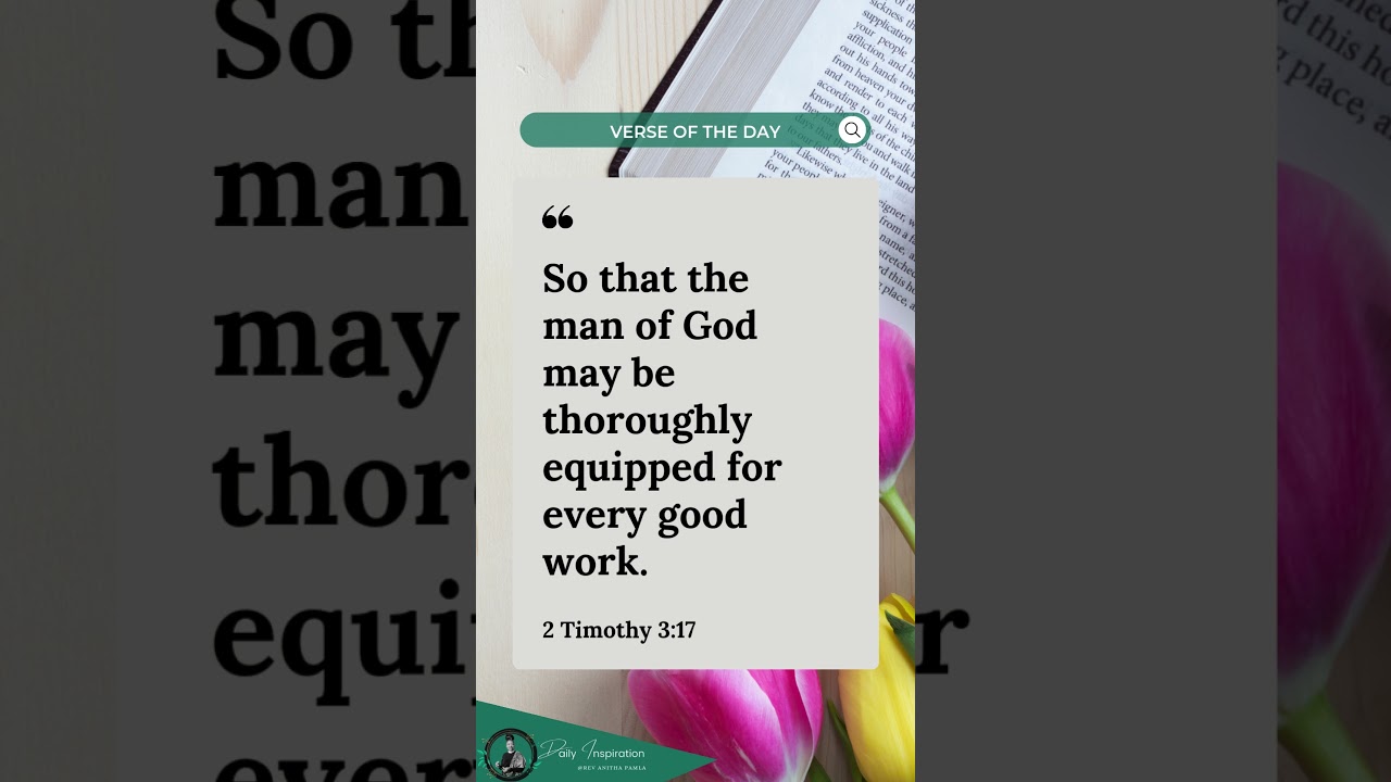 Equipped for Every Good Work! | 2 Timothy 