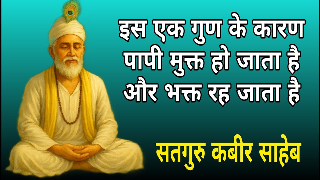 कर्म बड़ा या भाव   ।।   पापी की मुक्ति कैसे होती है   सदना भक्त की कसाई से संत बनने की यात्रा